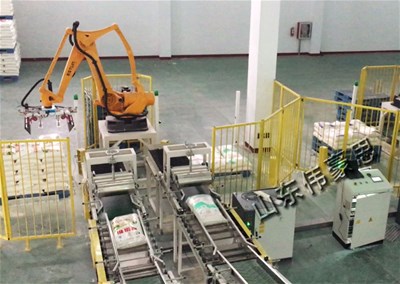 尿素全自動包裝碼垛機(jī)的工作原理是什么？