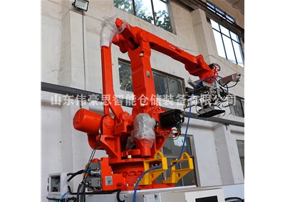 硫磺粉全自動(dòng)拆垛機(jī)改善工人工作環(huán)境