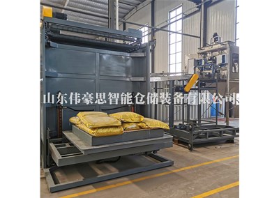 30KG稀土全自動拆垛機 智能拆垛設備客戶現(xiàn)場