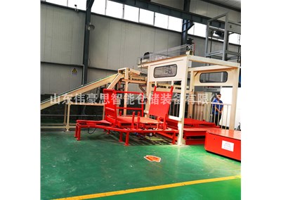 石灰粉全自動碼垛系統(tǒng) 高位碼垛設備工作流程
