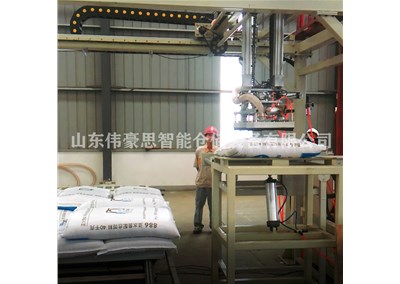 袋裝晶體自動化拆垛設備 桁架拆垛系統(tǒng)解決方案