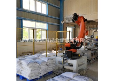 生產(chǎn)保溫劑全自動碼垛機 自動化碼垛設備工作流程