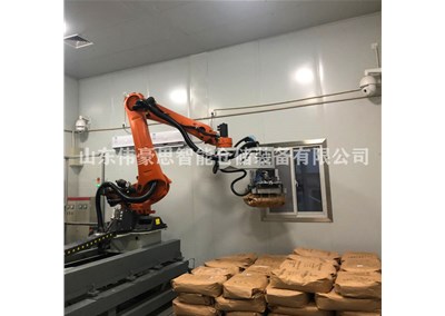 袋裝藥粉全自動拆垛系統(tǒng) 智能視覺拆垛機械手供應