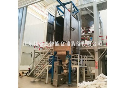 PE顆粒噸包自動(dòng)拆袋系統(tǒng) 智能拆包卸料站工作原理