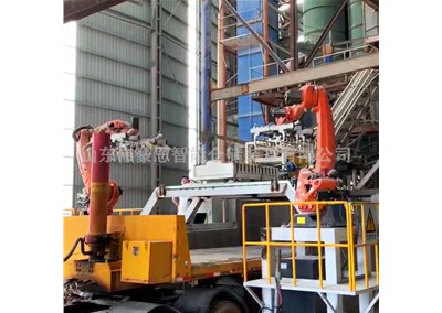 25KG玉米裝車機(jī)械手 全自動雙抓手裝車設(shè)備