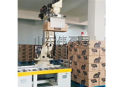 周轉(zhuǎn)箱全自動碼垛機(jī) 箱裝紙巾自動碼垛機(jī)