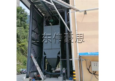 氧化鎂噸袋拆袋機(jī) 配套管鏈輸送機(jī)環(huán)保無(wú)塵