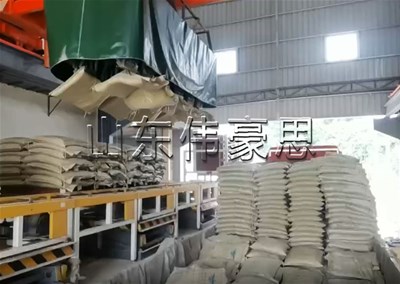 石膏粉桁架式裝車機解決了哪些問題？