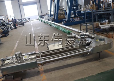 石膏粉管鏈?zhǔn)捷斔蜋C采用了什么原理？