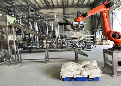 石膏粉全自動(dòng)拆包機(jī)的工作原理是什么？