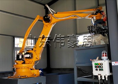 滑石粉自動拆包機(jī)器人 全自動機(jī)械手拆包機(jī)