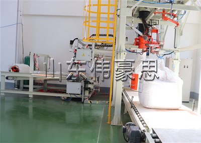 石膏粉全自動(dòng)噸袋包裝機(jī)的工藝流程是什么？