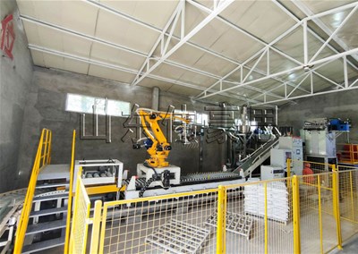 碳銨肥料拆包機(jī)器人 全自動破袋機(jī)非標(biāo)定制